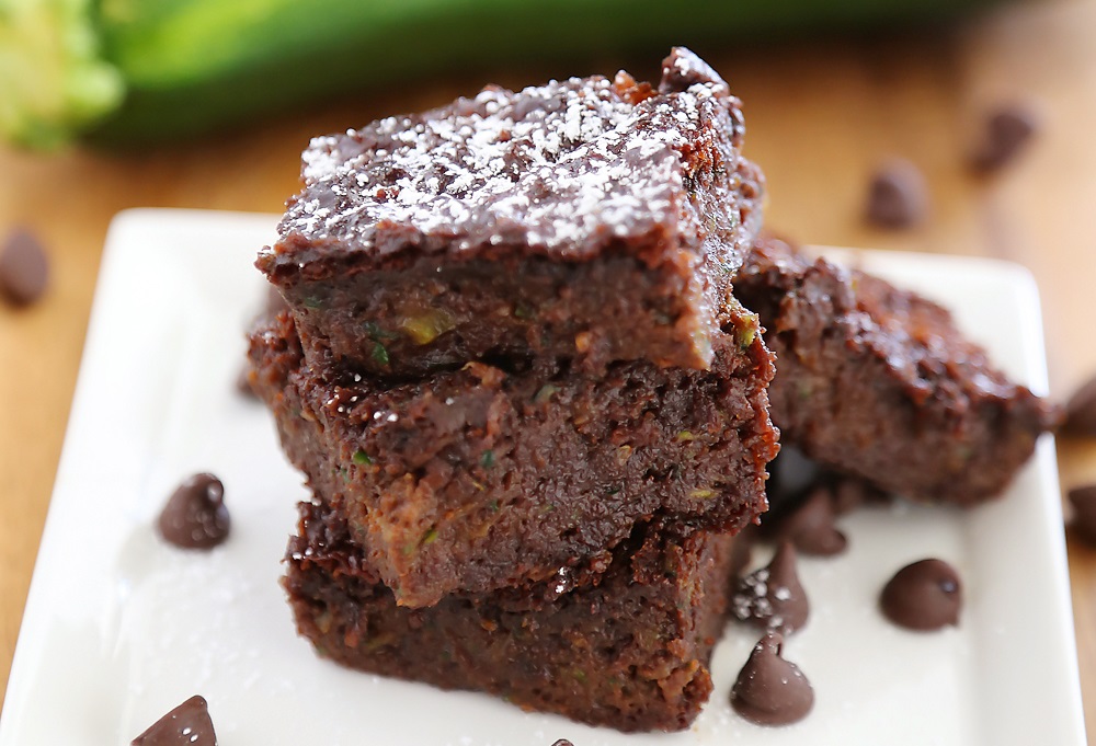 chocolate zucchini brownies